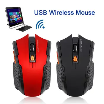 USB Wireless Mouse 1600DPI Nastavljiv USB 3.0, Sprejemnik Optični Računalniško Miško 2,4 GHz Ergonomska Miši Za Laptop PC Miško Dropship