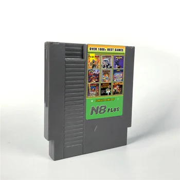 HE Tehnologije N8 Plus OS-V1.23 Najnovejši 1000 v 1 N8 Remix Game Kartico Za NES 8 Bit Video Igra Konzola Igra Kartuše