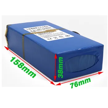Baterija 12V 20000mAh Visoka Kakovost, Super Prenosna Polnilna Litij-ion Z ZDA ali EU Plug 12,6 v 20Ah DCbattery pack+polnilec
