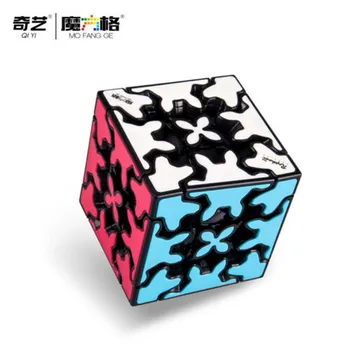 QiYi Prestavi Kocka 3x3 Mofangge Speed Magic Cube Puzzle Igrača, Črno 5.7 cm
