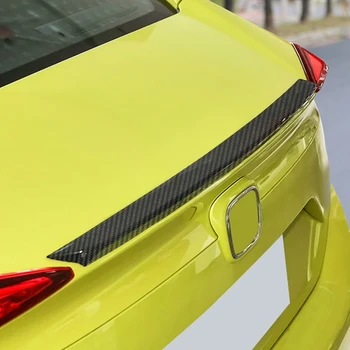 NOVO-Avto Ogljikovih Vlaken Naslikal Zadaj Prtljažnik Spojler Rep Pokrov Krilo za Honda Civic Sedan 16-19