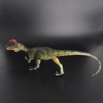 Prazgodovinske Jurassic Dinozavri Svetu Dilophosaurus Velika Velikost Živali Model figuric PVC Visoke Kakovosti Igrača Za Otroke Darilo