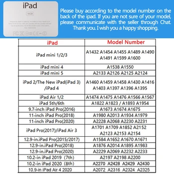 Anime Dekleta za 10.2 8. iPad Pro 11 Primeru 2020 Zraka 4 Mini 5 S Svinčnik Imetnik 7. 6. za 12,9 Pro Funda Zraka 2 Pokrov 10.5 Zraka 3