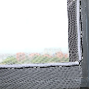 Mreža proti komarjem Za Windows, ki Plujejo pod Okno Zaslon Insektov Neto Z samolepilni Trak Okno Zaslon Zavese Spalnica Dobave