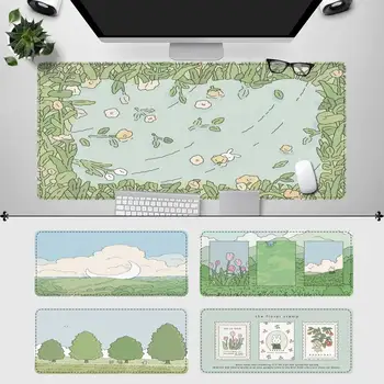 Visoka Kakovost rastlin Gaming Mouse Pad Gamer Tipkovnice Maus Pad Desk Miško Mat Igre Pribor Za Overwatch