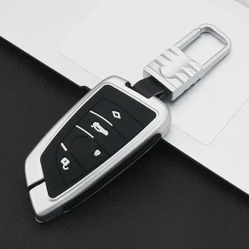 Avto Ključ Primeru Zajema Ključne Vrečko Za Bmw F20 G20 G30 X1 X3 X4 X5 G05 X6 Dodatki Avto-Styling Imetnik Lupini Keychain Varstvo