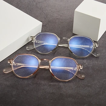 Vintage Ženske Optičnih Očal Okvir Modra Svetloba Blokiranje Očala Za Računalnik, Zaslon Zaščita Za Oči Buljiti Spektakel Okvir Moški