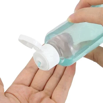 100 ml Pregleden ponovno napolniti Steklenico za Nego Kože Majhen Vzorec Parfuma Šampon Kozmetika Losjon Orodje Potovanja Prenosni Dropshipping