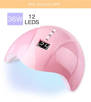 Nail Set UV-LED Lučka za Lase 36W USB Nohtov UV Lučka za Umetnost Nohtov Poliranje Stroj za Nohte, Nalepke, Vrtanje Orodje Set Električna Nohtov Vaja TSLM1