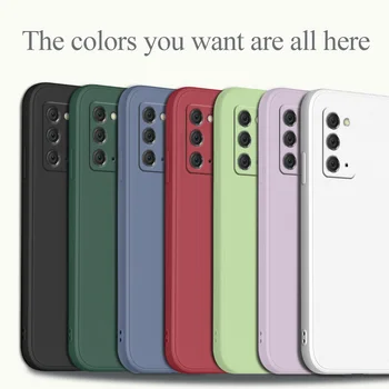 Barva Primeru Telefon Za Samsung Galaxy S20 S21 FE S10 Opomba 20 10 Ultra Plus A72 A52 A42 A32 A71 A51 A41 A31 A21S Pokrov