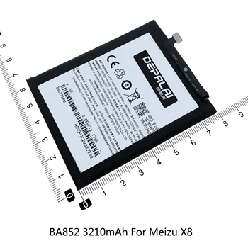 BA810 BA811 BA813 BA852 Baterija Za Meizu M8C M810H M810L Meilan6T M6T M811H M811Q V8Pro M813Q X8 Visoke Kakovosti Baterije