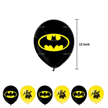 Super Junak DC Batman Folija Balon iz Lateksa Zračne Globos Otroci Rojstni dan Dekoracijo Baby Tuš Napihljivi Otroci Igrače