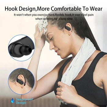 TWS Brezžične Slušalke Bluetooth Slušalke Šport Čepkov HD Z Mikrofonom Slušalke Za Glasbo Huawei Iphone Xiaomi Slušalka