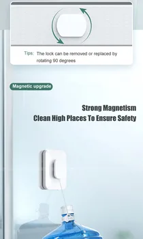 Gospodinjski Magnetni Okna Dvojna Stranska Stekla, Metlice Uporabne Površine Čistilo Za Čiščenje Ščetko Pad Strgalo Pranje Magnet Stekla Orodja