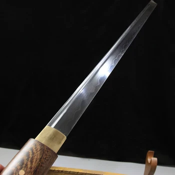 Srednje Ninja Nož 1095 Gline Kaljeno V Kombinaciji Ostrimi Meči Japonski Katanas Meči Pravi Pravi Hamon Demon Slayer Meč Orožje