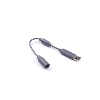 Žično Krmilnik Ločitev Kabel USB Vodilo Za Xbox 360 Black Brand New Visoke Kakovosti Žično Krmilnik USB Breakaway Kabel Kabel