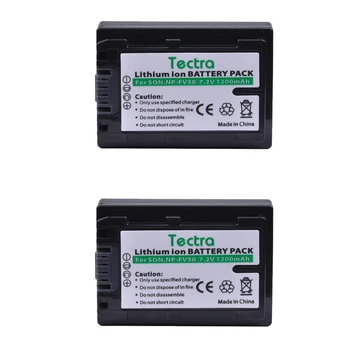 Tectra 1pc NP-FV50 NP FV50 NPFV50 Baterija za sony NP-FV30 FV50 FV70 FV90 FV100 FV120 HDR-SR68 DCR-SX85