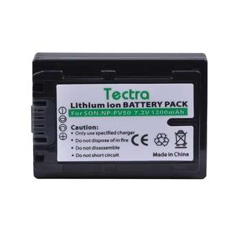 Tectra 1pc NP-FV50 NP FV50 NPFV50 Baterija za sony NP-FV30 FV50 FV70 FV90 FV100 FV120 HDR-SR68 DCR-SX85