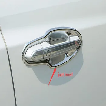 Za Cadillac XT5 2020 2016-2018 2019 ABS Chrome Avto Zunanja Vrata Ročaj Okvir Dekoracijo Vrata Skledo Kritje Trim 3D Nalepke
