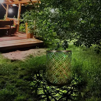 Solarna LED Svetilka Tleh Noč Svetlobo na Prostem Retro Vrt, Travnik Krajine Lučka za Domačo Razsvetljavo Dekoracijo Dvorišče Dekor