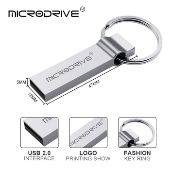 Odlično USB Pomnilniški ključ USB Flash Disk 128GB/64GB/32GB/16GB Pen Drive Pendrive USB 2.0 Flash Drive, Pomnilniško kartico memory stick USB diska