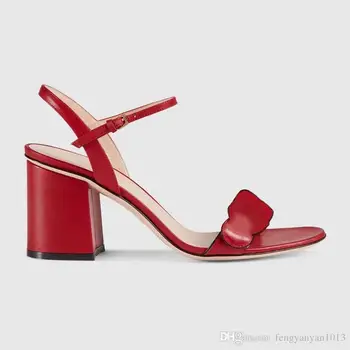 Ženske čevlje 34-42 nov vsestranski Evropi in Združenih državah, s tanko peto, moda open toe visokih petah kvadratnih sandali