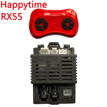 Weelye RX55 otrok električni avto, dodatna oprema, Happytime vožnja na otroška električna igrača avto 2.4 G, Bluetooth, sprejemnik daljinski upravljalnik