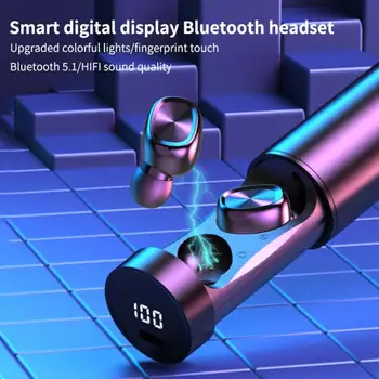 Bluetooth Slušalke B9 TWS Brezžične Slušalke Z Mikrofonom Šport Nepremočljiva Touch Kontrole Brezžične Slušalke Čepkov Telefon