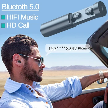 Bluetooth Slušalke B9 TWS Brezžične Slušalke Z Mikrofonom Šport Nepremočljiva Touch Kontrole Brezžične Slušalke Čepkov Telefon