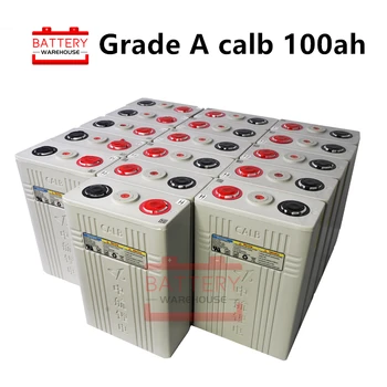 8Pcs 3.2 v 100ah Lifepo4 Baterije Garde Litij-Železo Fosfat Celic NOVO CALB CA100 Plastičnih 12v200AH 24V100AH Za Sončne RV Pack