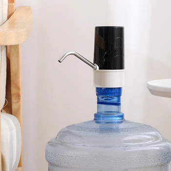 Prenosna Steklenica za Vodo Črpalka, Avtomatski Električni USB Polnjenje s Pitno Vodo Črpalka Gumb Razpršilnik Galono Steklenico Domačega Blaga