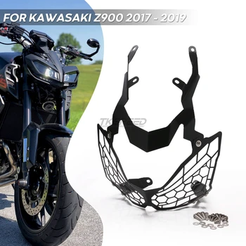 Motocikel Za KAWASAKI Z900 Z 900 2017-2018 CNC Žarometi Žaromet Maska Žarometov Rešetka Straže Kritje Zaščitnik