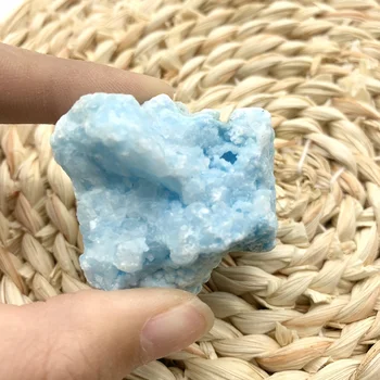 1pc Naravna Modra, Roza Aragonit Kristalno Raw Meditacija Kamni Zaslon Vzorcu Kamni Darila Zdravilnih Mineralov Dekor