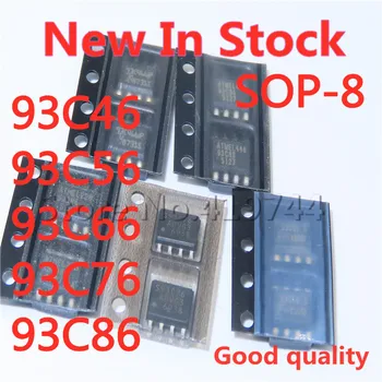 5-10PCS/VELIKO 93C46 93C56 93C66 93C76 93C86 SOP-8 Avtomobilskih instrument za nadzor hitrosti, pomnilniški čip, ki je Na Zalogi