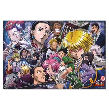 5d DiY Celoten Kvadratni Krog Diamond Diamond Vezenje Navzkrižno Šiv Hunter x Hunter Plakat Priljubljen Klasični Japonski Anime Manga