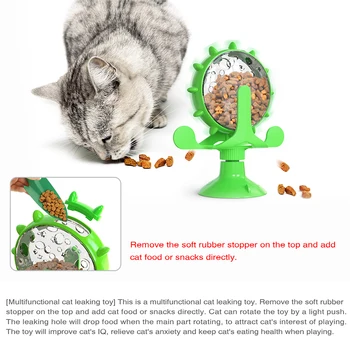 Interaktivne igrače Mačke Vetrnica Pet Smešno Napajalni Igrače za psa Bedak Pušča Gramofon Kitty Lutka Puzzle Usposabljanje Dobave
