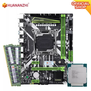 HUANANZHI X99 8M X99 Matično ploščo s procesorjem Intel XEON E5 2678 V3 z 2*16 G DDR4 RECC pomnilnik combo kit komplet NVME USB3.0 ATX Server