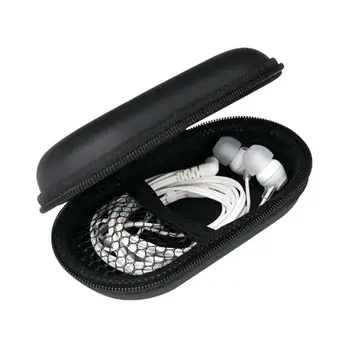 Slušalke Primeru Vrečko Slušalke, Prenosni Shranjevanje Primera Vrečko Box USB Kabel za Polnjenje Slušalke Primeru Vrečko Brezžične Slušalke Pribor