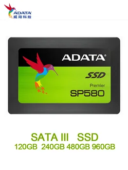 ADATA SSD Zvezek 2.5 Inch 120 G 240 G 480G 960G SATA 3 SSD SP580 Notranji ssd Prenosni RAČUNALNIK Desktop