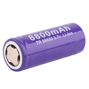 2021 Novih 3,7 V 26650 Baterije 8800mAh Li-ionska Akumulatorska Baterija Za LED Svetilka baterijska Svetilka Li-ion Baterija, akumulator akumulator