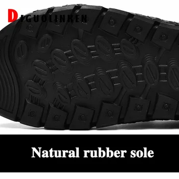 Visoke Kakovosti Usnja Moške Športna Obutev Modni Posel Mens Loafers Non-slip in so odporni na obrabo, moške usnjene čevlje