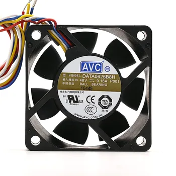 48v 60 mm ventilatorja Nov Original Za AVC DATA0625B8H DC48V 0.16 60*60*25 MM, 6 CM hladilni ventilator