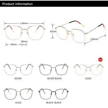 2021 Retro Modra Svetloba Blokiranje Očala za Moške Igranje Računalniških Delovnih Anti Modre Ženske Oči očal Okvir lentes anti luz azul
