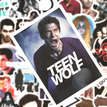 10/30/50pcs/paket TV Show, Teen Wolf Etiketo Nalepke Za Skateboard Čelada Darilo Kolesarski Računalnik Prenosni Avto Nalepke Igrače za Otroke
