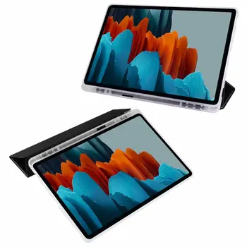 Za Samsung Galaxy Tab S7 Plus Primeru Luksuznih Flip PU Usnje Primeru 12.4 palčni Stojalo Knjigo Kritje Za SamsungTab S7 11