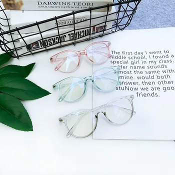 Moda Proti Modri Žarki Očala Moški Ženske Računalnik Očala Anti-uv Ravno Ogledalo Očala Očala Dodatki