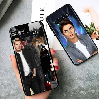 Romance Klub za Samsung Galaxy S21 Ultra Plus 5G Opomba 20 10 9 8 S9 S10 S8 S7 S6 Rob Plus Črn Telefon Primeru