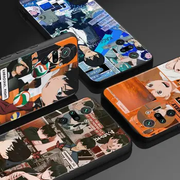 Telefon primeru Za Redmi Opomba 10 Pro Max 9 9s 8t 9t 7 Pokrov Mehko Funda za Redmi K40 Plus 9A 9C 9T Coque Haikyuu Odbojka Anime