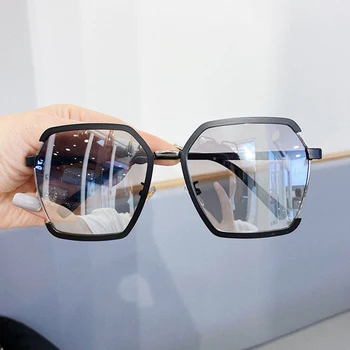 Poligonske sončna Očala Ženske Luksuzni Oblikovalec Kovin Nezakonitih Očala Ženske Anti Ultravijolične sončne Očala UV400 Barve