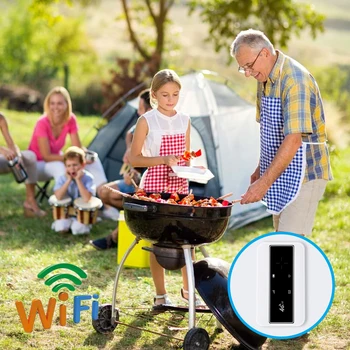 KuWFI Mini 4G Usmerjevalnik 3G/4G LTE Brezžični Wifi Modem Prenosnih Pocket Wi-fi Mobilni Hotspot Avto Wi-fi Usmerjevalnik Z Režo za Kartico Sim